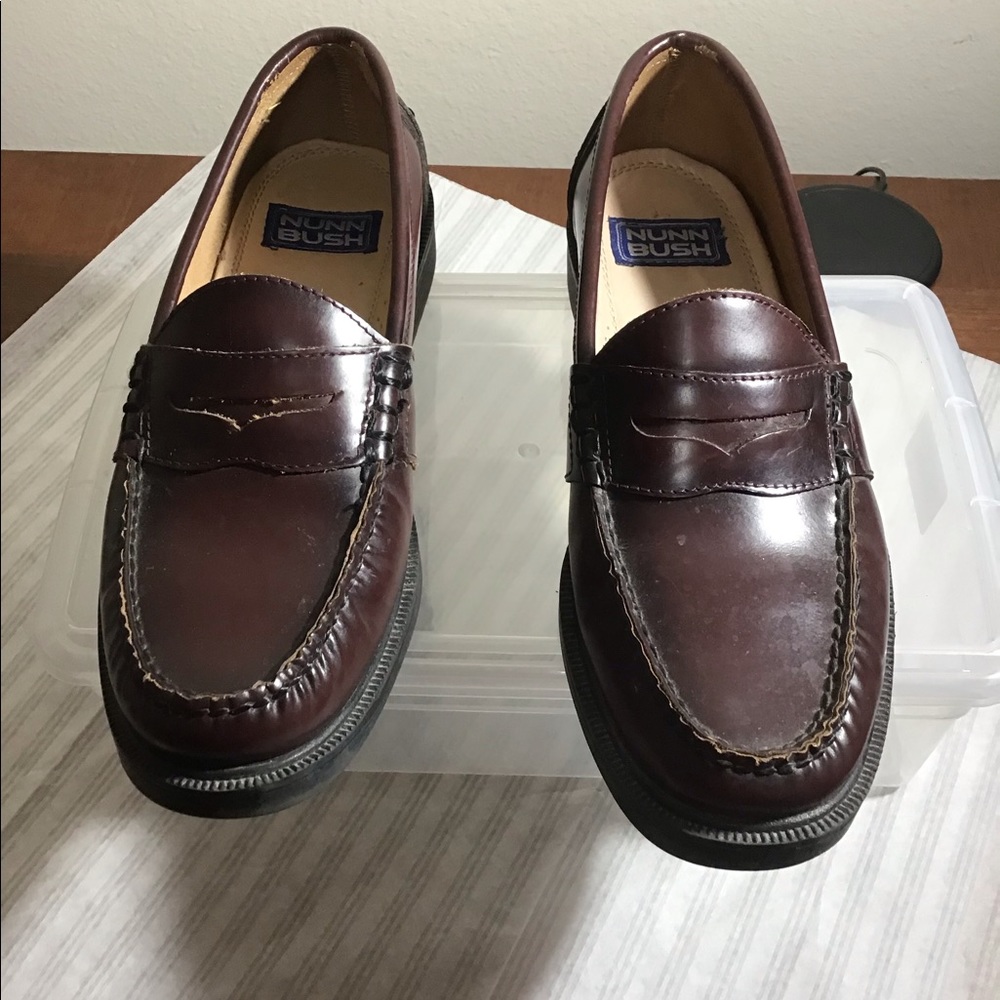 Nunn Bush Leather Men Penny Loafer